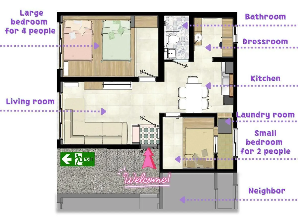 Close To Gangnam, Coex, Asan Medical Centar & Luxury Apartment Near Lotte World, Free Korean Ramen Seoul